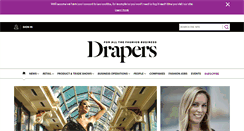 Desktop Screenshot of drapersonline.com